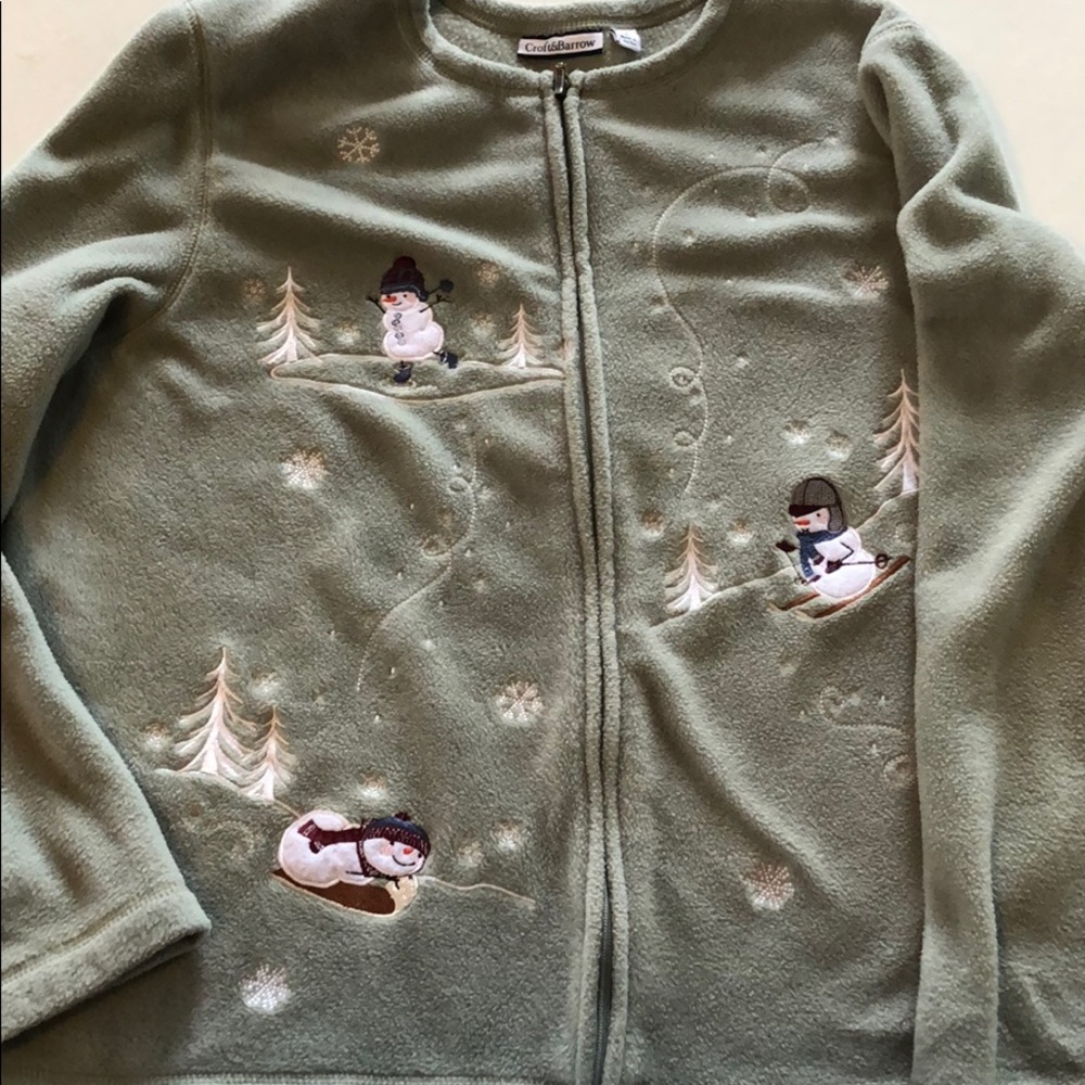 Very Soft Croft & Barrow ZIP top